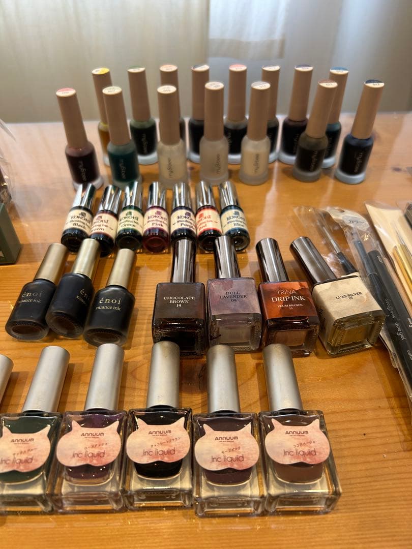 値下げしました！未使用品多数ネイルアート用品セット/ジェルネイル/ネイル用インク