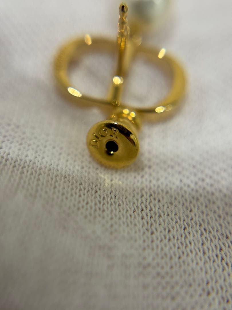 ★【極美品】Christian Dior ディオール ピアス ゴールド★