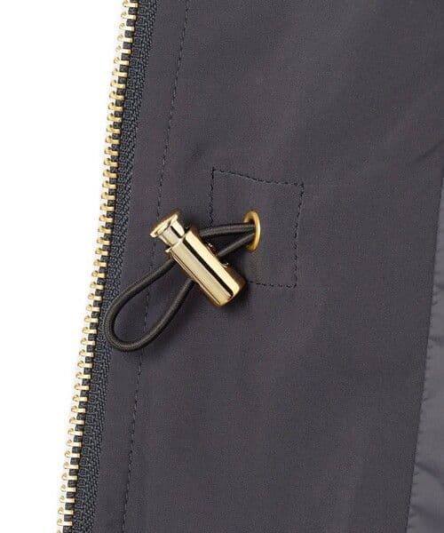 TAION×UNFILO 　フード付きジレ グレー