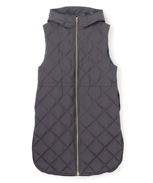 TAION×UNFILO 　フード付きジレ グレー