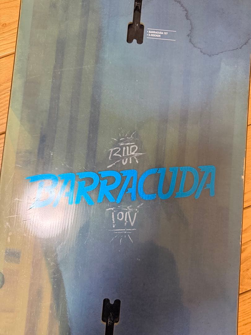 は*そ様 バートン スノーボード バラクーダ157 ケース付き パウダー ロッカ