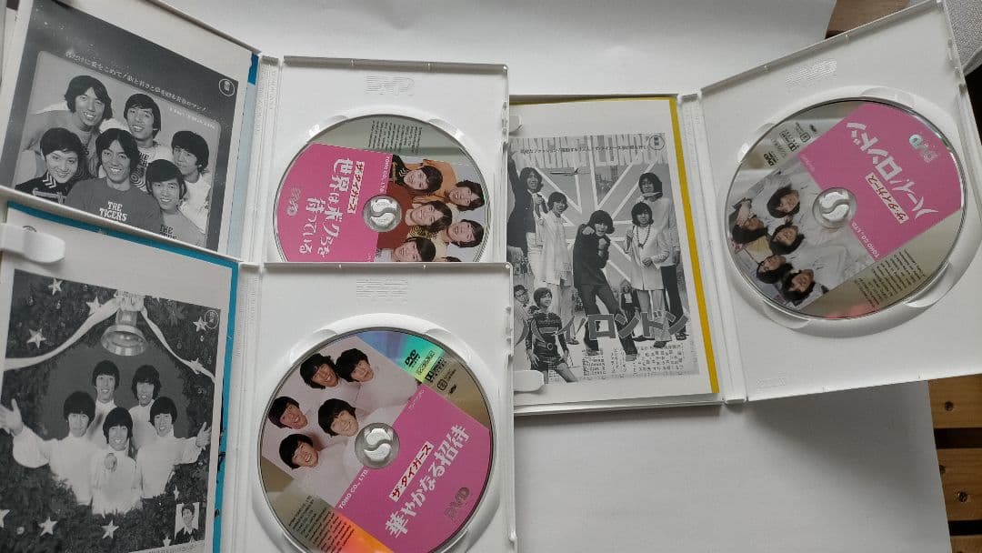 値下げレア新品同様☆ 沢田研二 ザ・タイガース DVD3枚 ハーイ！ロンドン