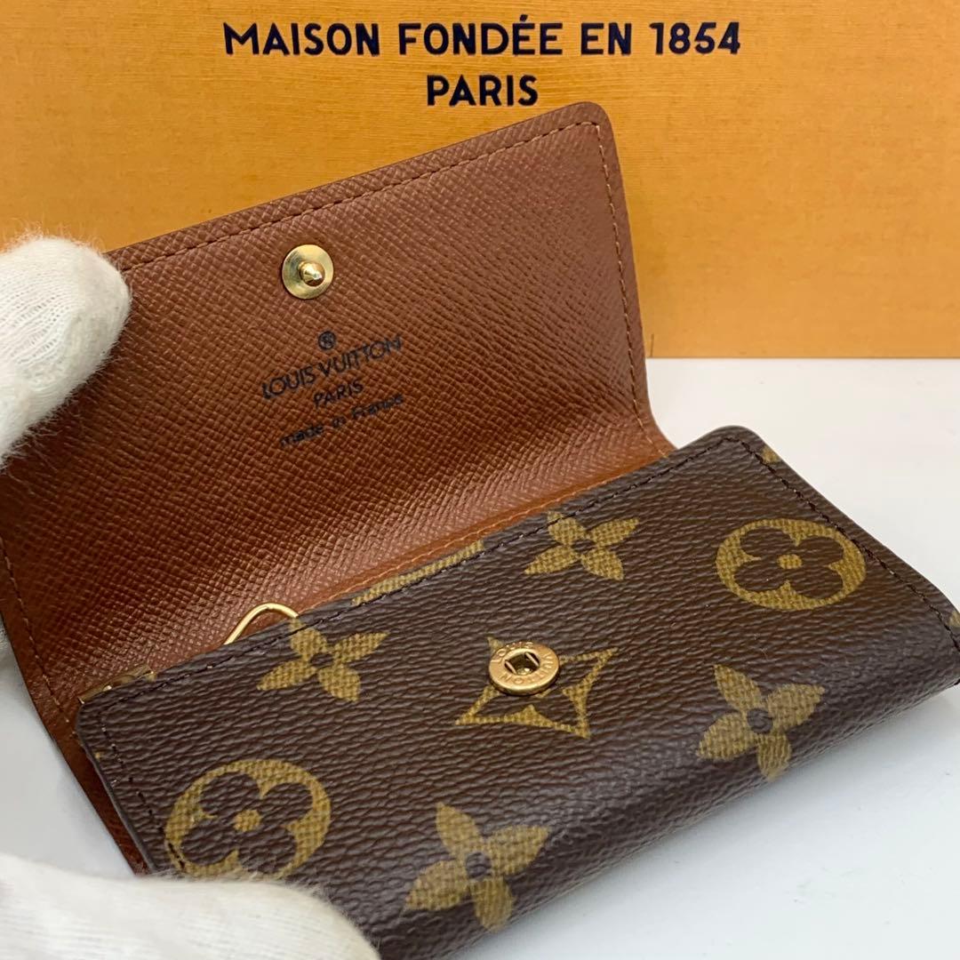 【超美品】ルイヴィトン　ミュルティクレ6 キーケース　6連　モノグラム