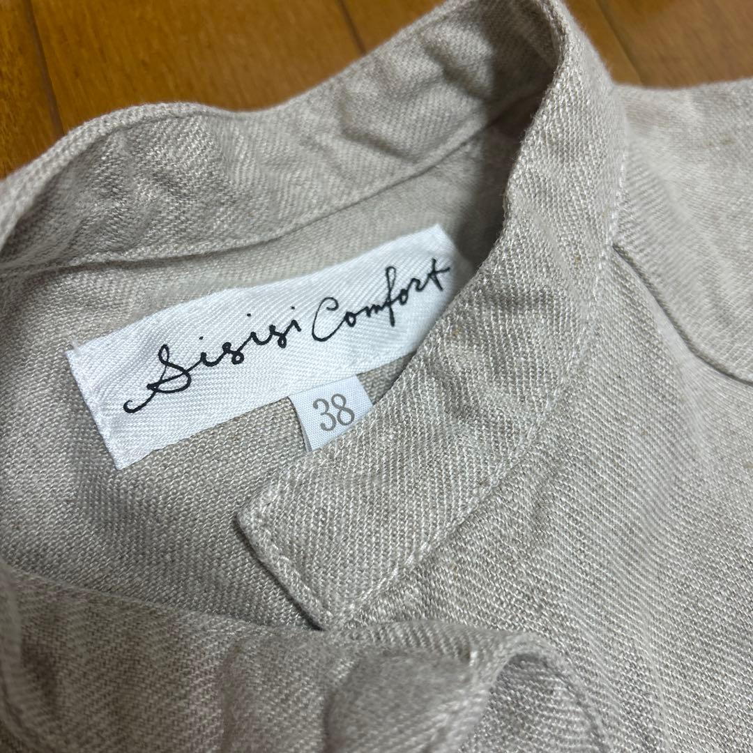 sisisi comfort リネンジャケット38