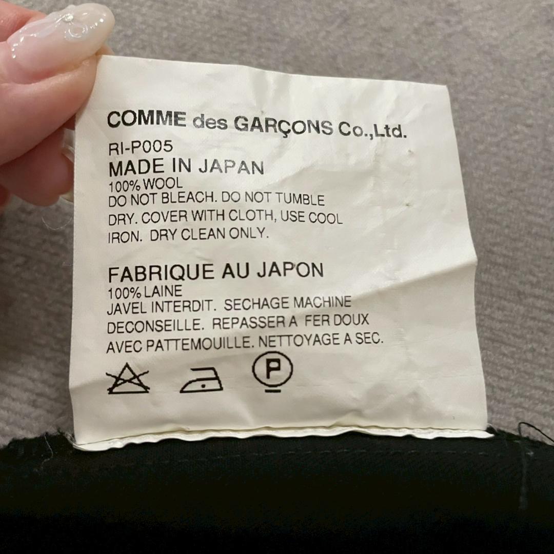 超美品 COMME des GARCONS 名作 プリーツ サルエル