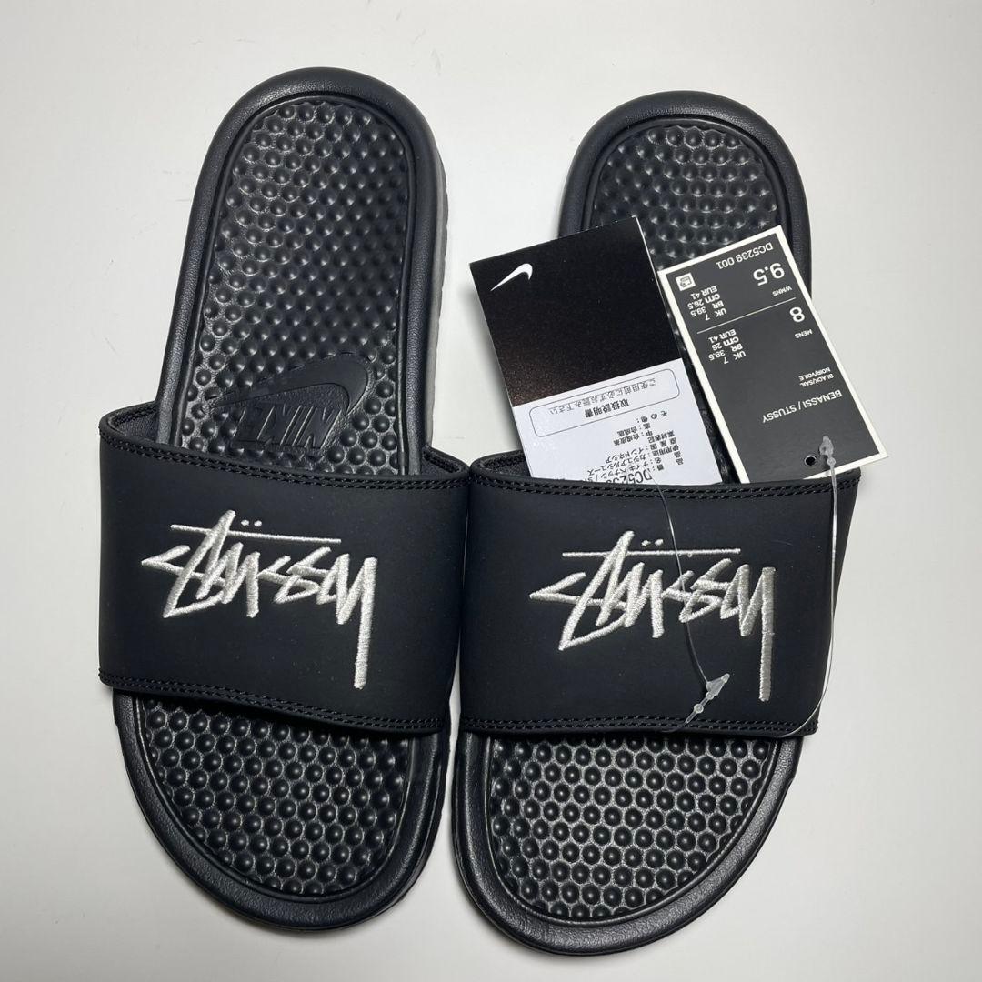 Stussy　ステューシー　NIKE　ナイキ　サンダル　サイズ8　コラボ　古着