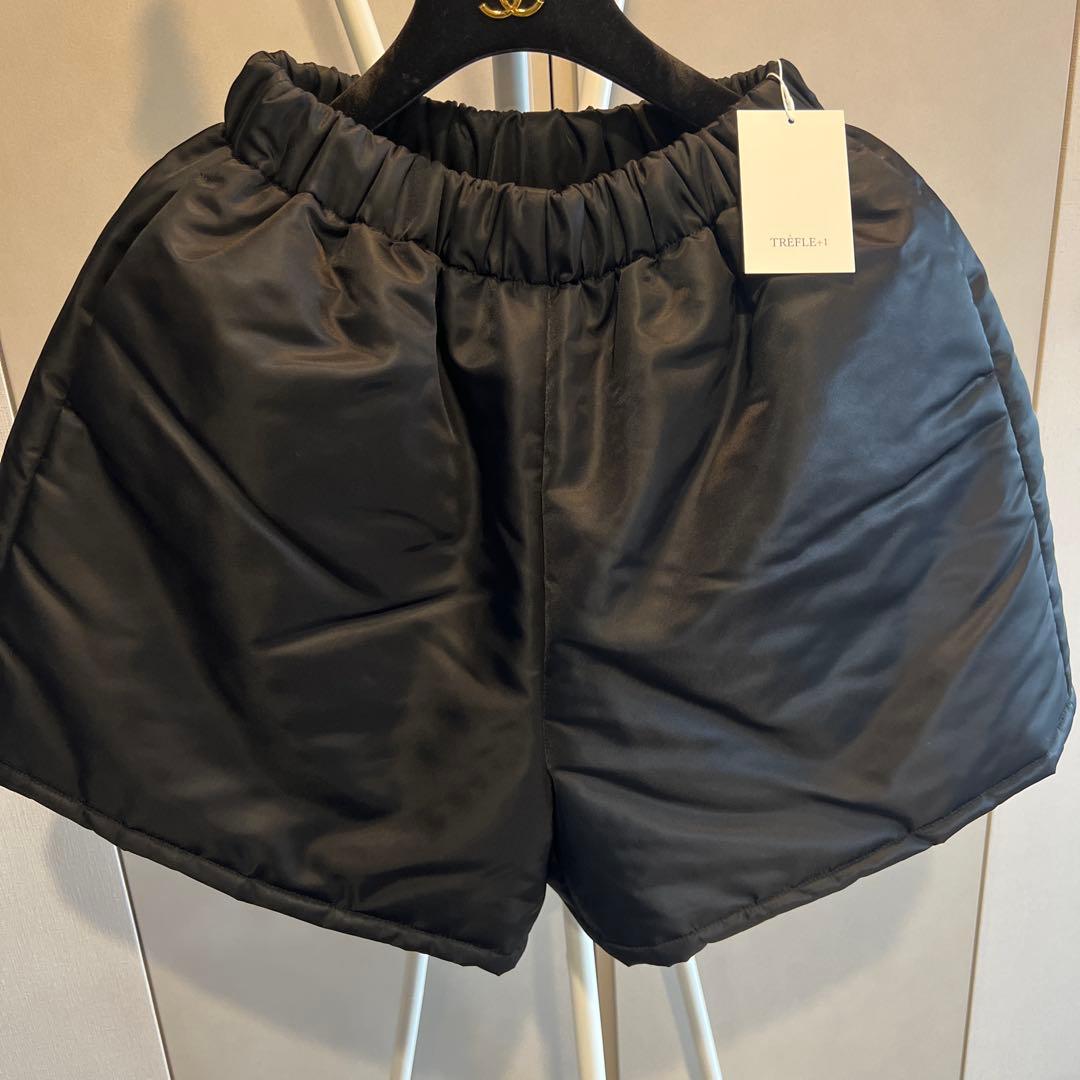トレフルプラスワン　パデットショートパンツ ブラック 新品タグ付き