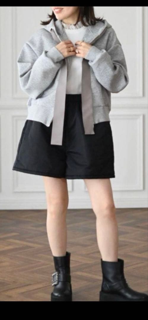 トレフルプラスワン　パデットショートパンツ ブラック 新品タグ付き