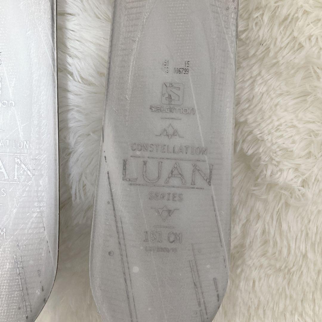 サロモン 女性用 スキー3点セット 板151 靴24.5cm