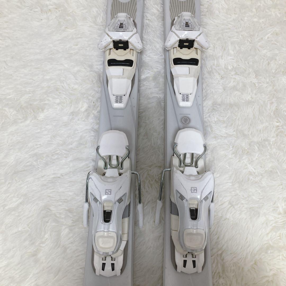 サロモン 女性用 スキー3点セット 板151 靴24.5cm