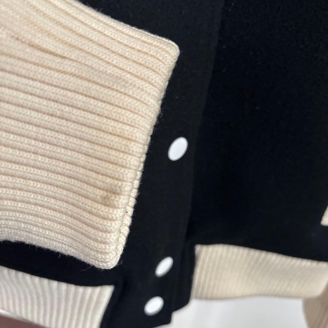 courreges21 クレージュ21　スタジャン　黒