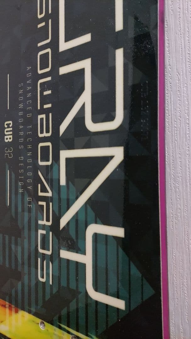 GRAY CUB 132 スノーボード　グレイ　キッズ　キャンバー