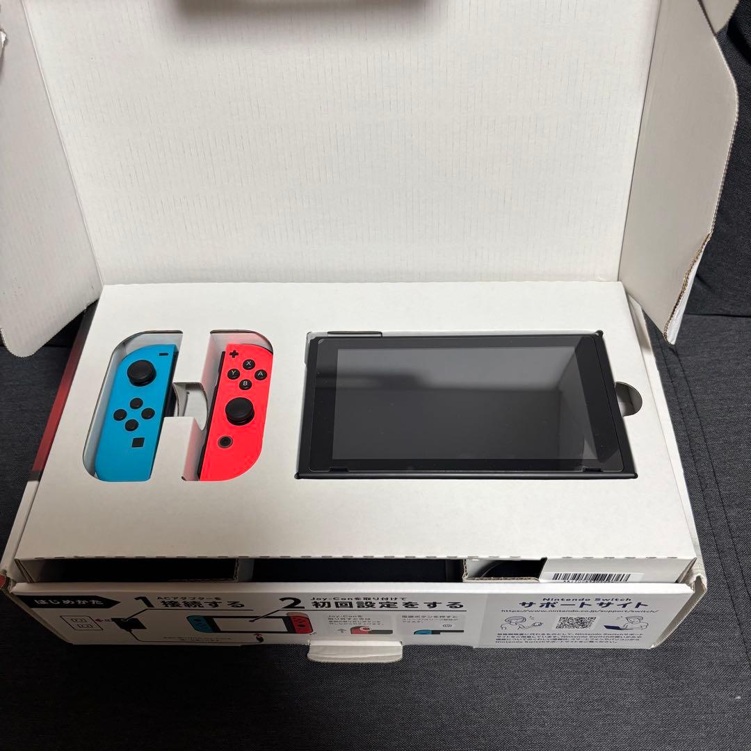 @*b様 Nintendo Switch ネオンブルー/ネオンレッド 本体