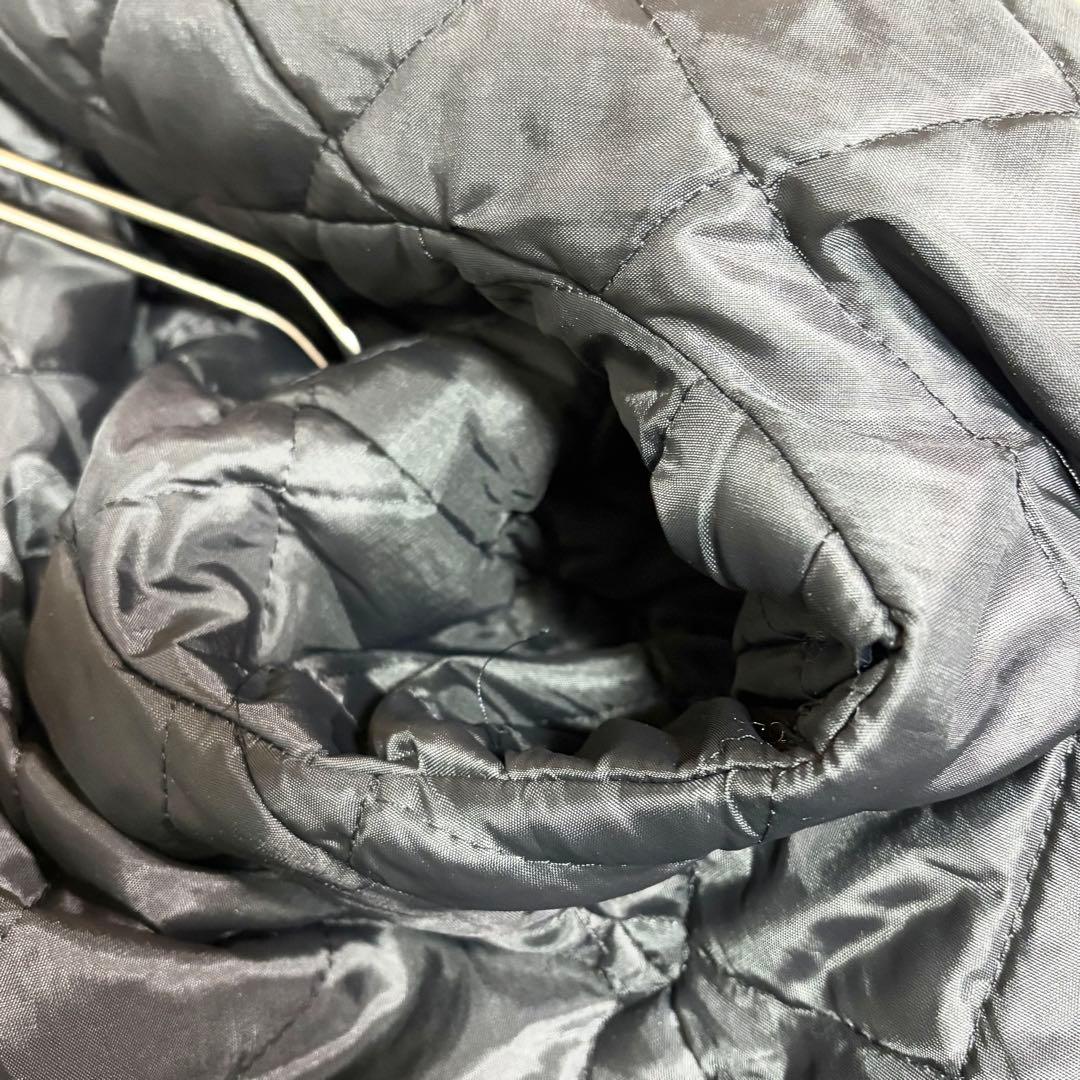 SCHOTT ショット 740 メルトン ピーコート 8つボタン 黒 L