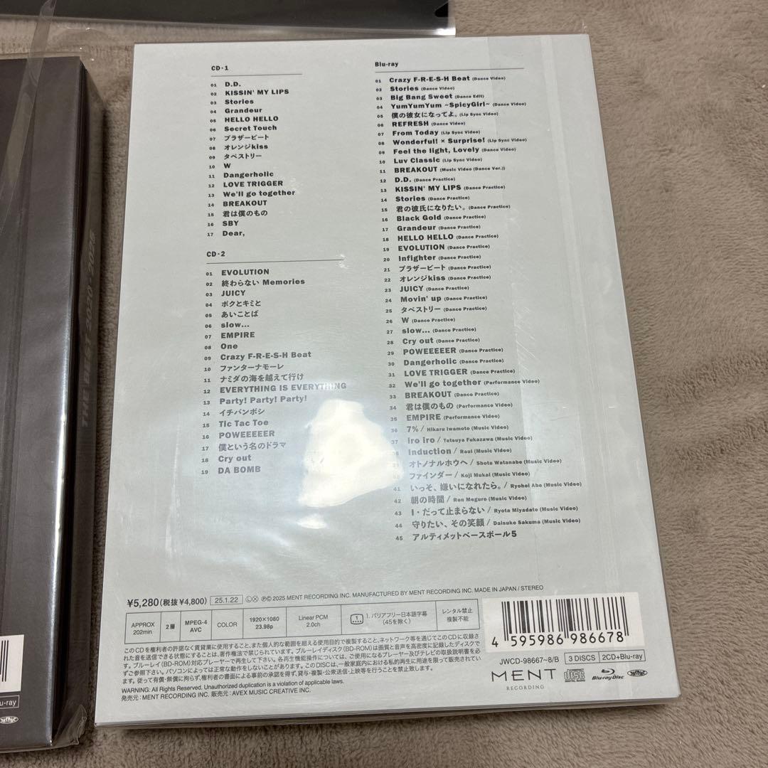  Man　ベストアルバム2020-2025 3形態セット