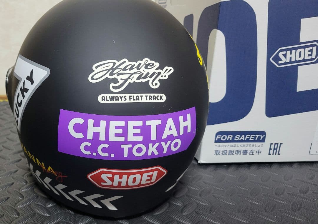 ayamix チーターカスタムサイクルズ XL　スモークシールド付