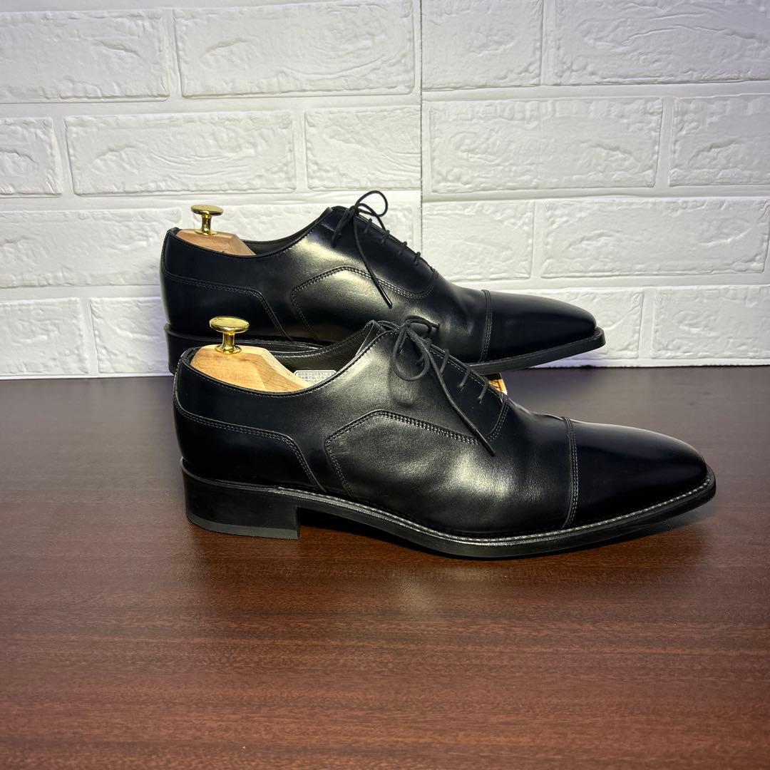 未使用級　REGAL リーガル　ストレートチップ　10GR ブラック　内羽根式