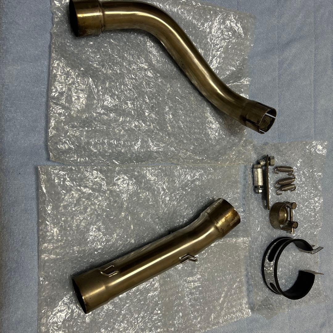 ホーネットlciマフラー中間パイプ『サイレンサー』なし