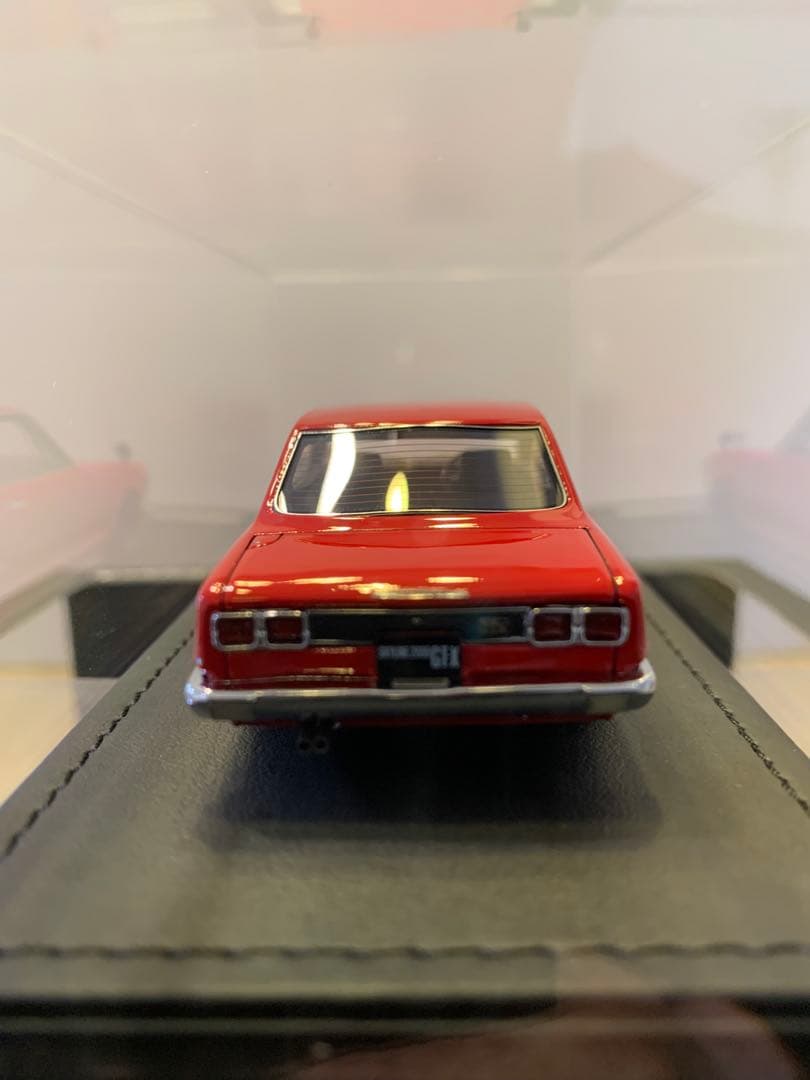 イグニッションモデル　1/43 スカイライン　GT-X KGC10 レッド