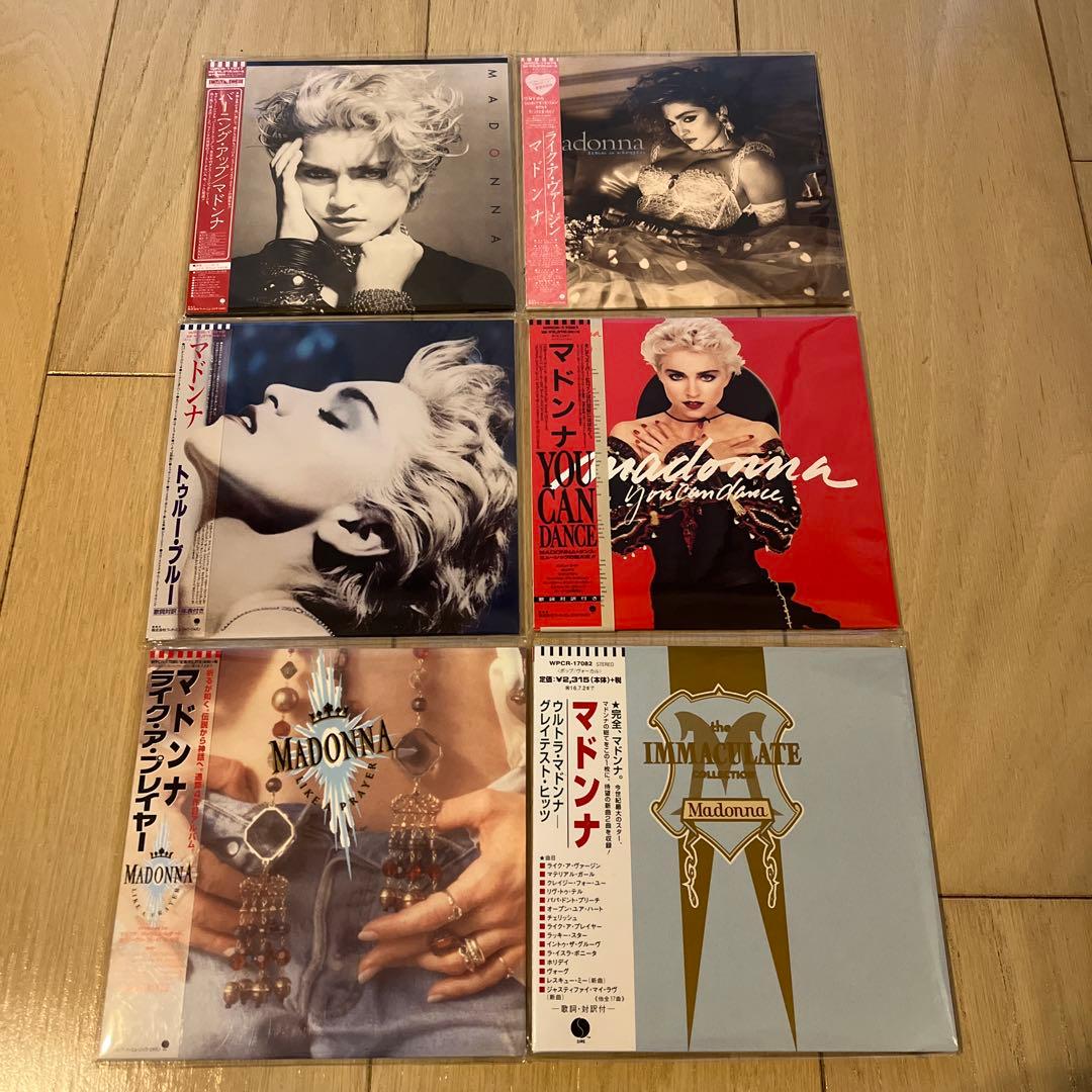 Madonna マドンナ来日記念限定紙ジャケット6枚セット