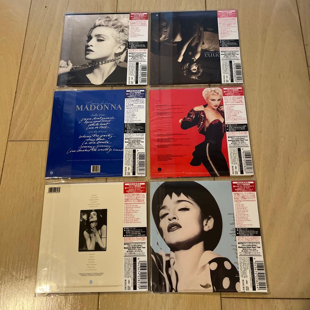 Madonna マドンナ来日記念限定紙ジャケット6枚セット