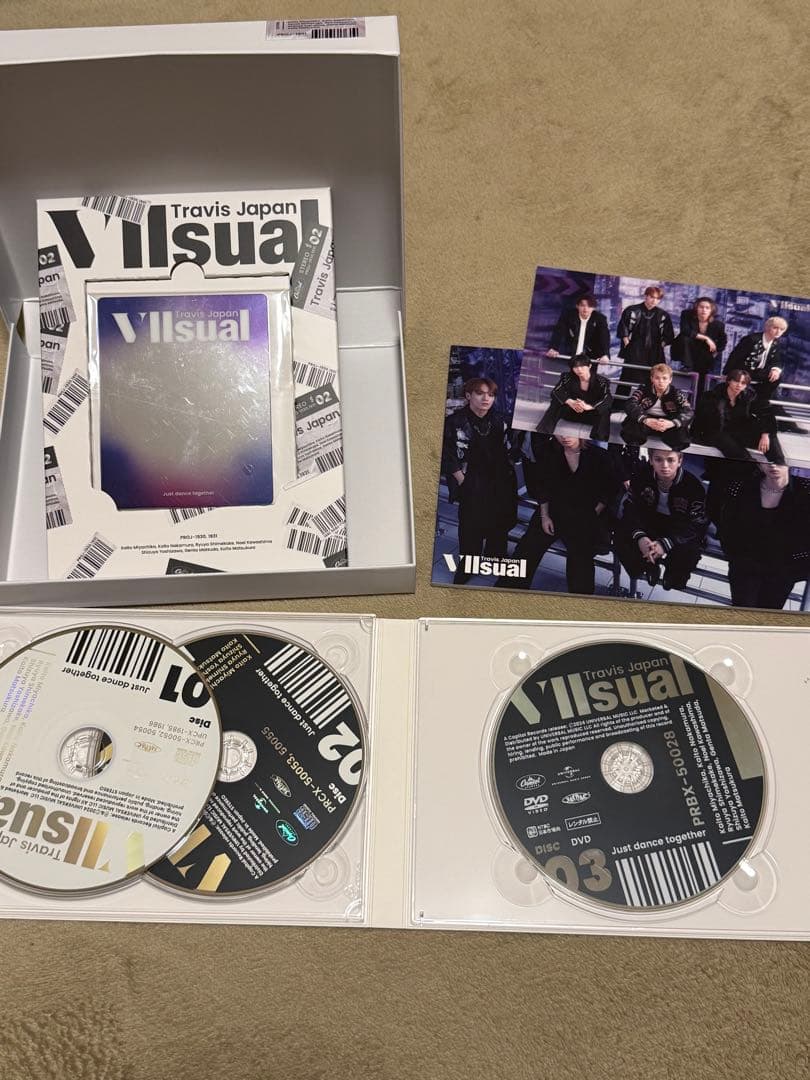 TravisJapan viisual fc限定盤