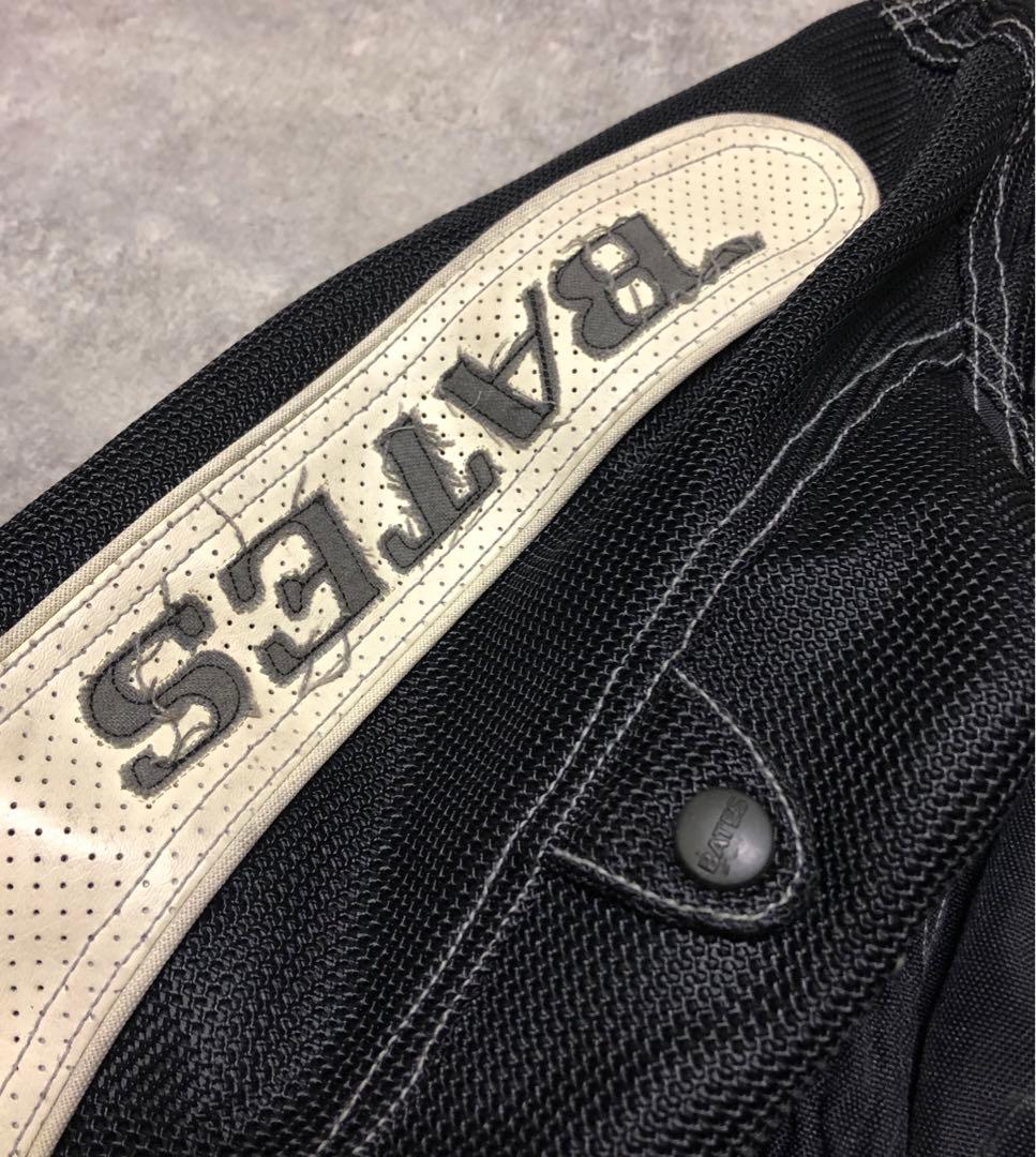 ■ BATES ベイツ メッシュライダースジャケット ライナー付き プロテクター