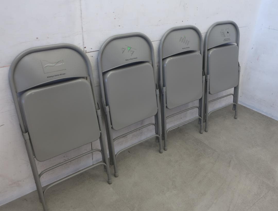 ■美品■パシフィック・ファニチャー■TUBULAR STEEL ■4脚セット