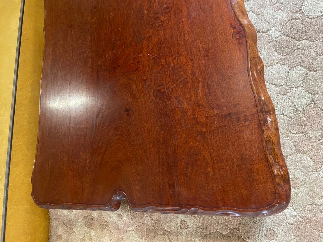 座卓 テーブル レトロ 一枚板 ヴィンテージ ローテーブル 家具 ちゃぶ台