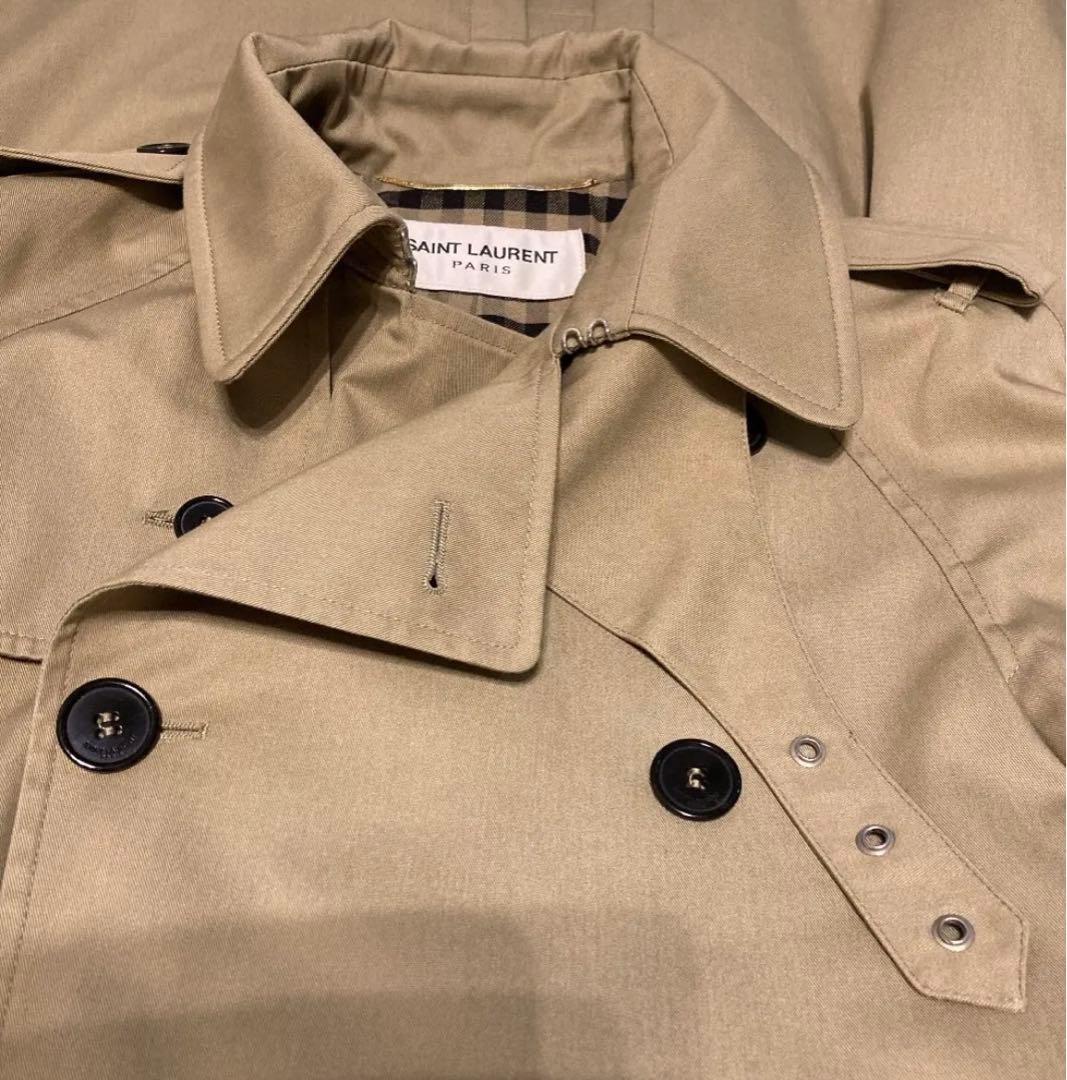 美品サンローラン　トレンチコート34