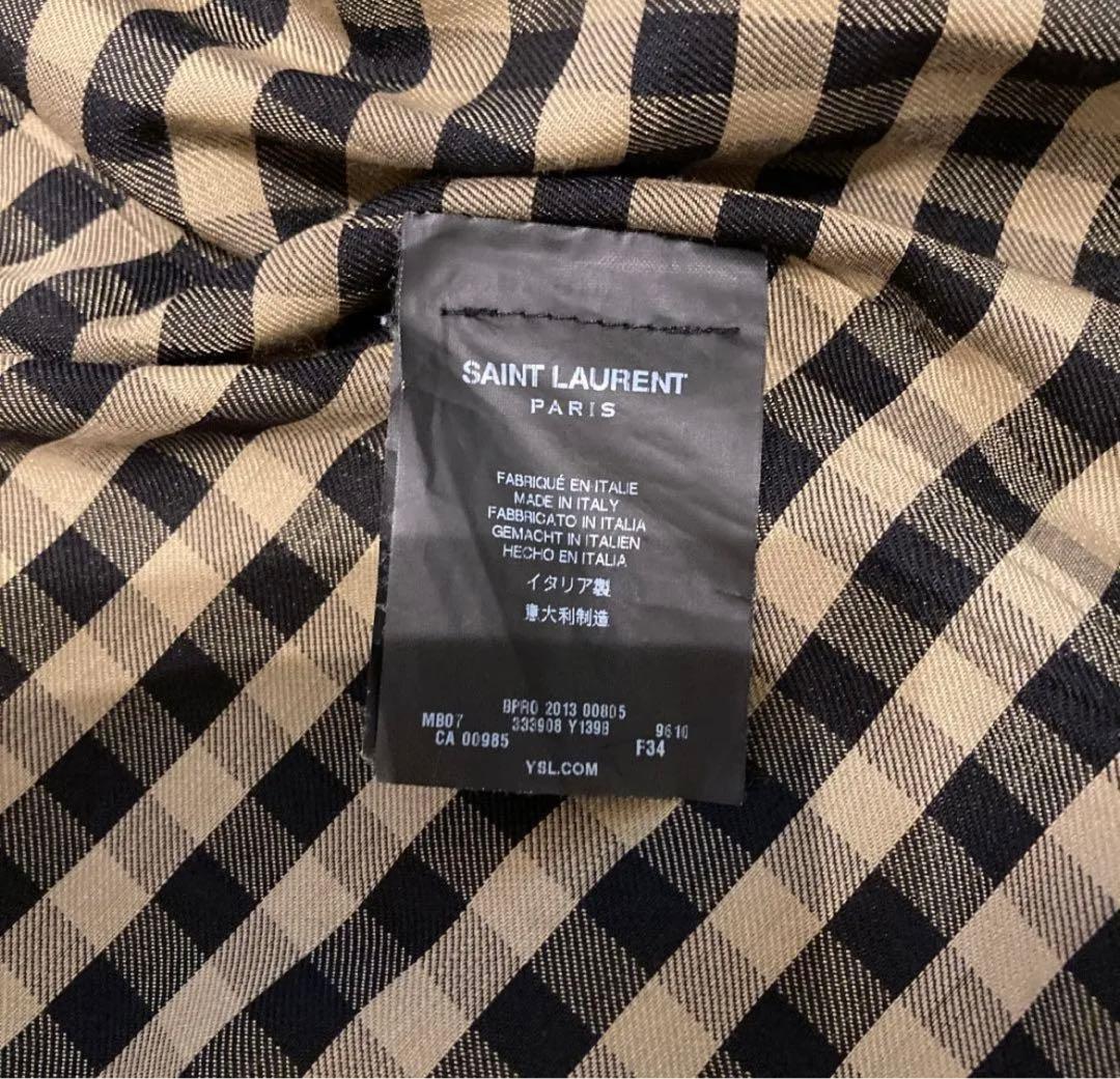 美品サンローラン　トレンチコート34