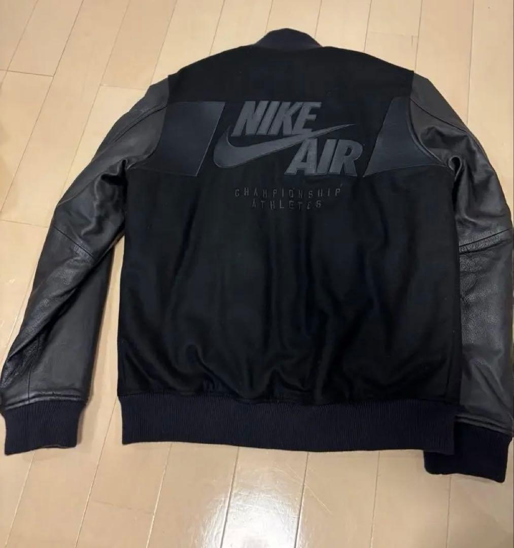 NIKEナイキ デストロイヤー レザー 切り替え スタジャン 黒 メンズ