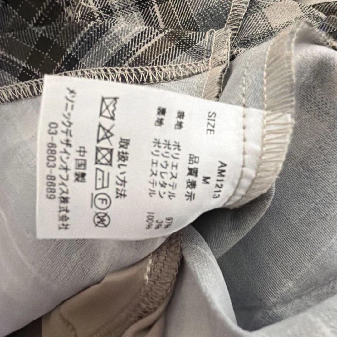 ANDMARY チェック柄 プリーツスカート Mサイズ