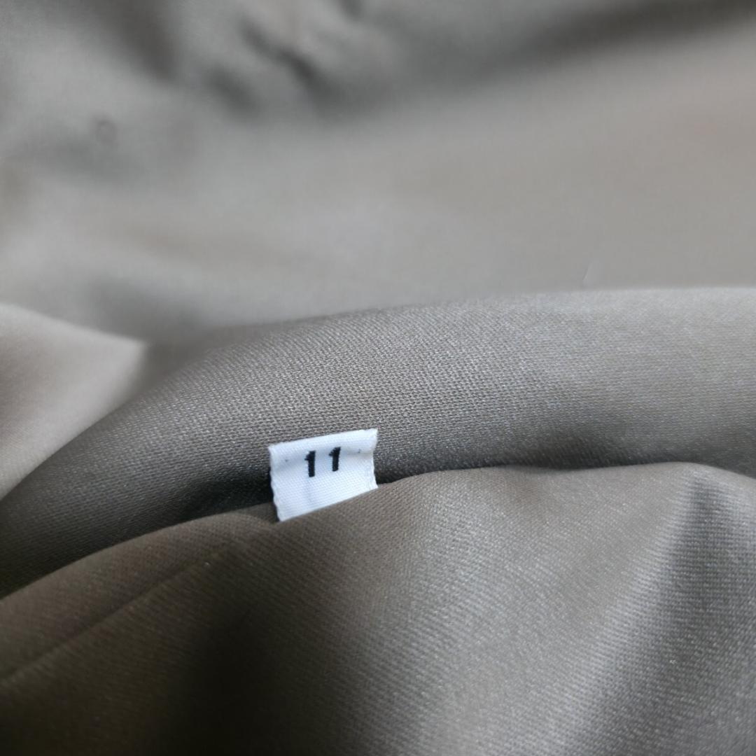 総丈90cm デミバフミンク ファーコート ロールアップ袖 ロング丈