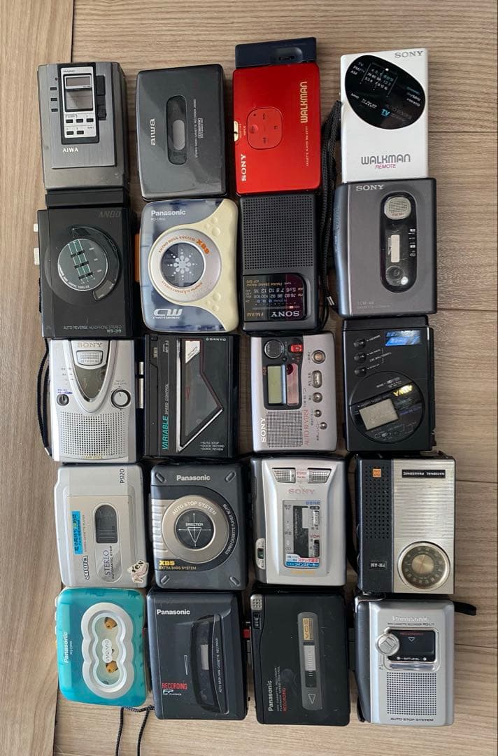 カセットプレーヤー 20 セット ジャンク