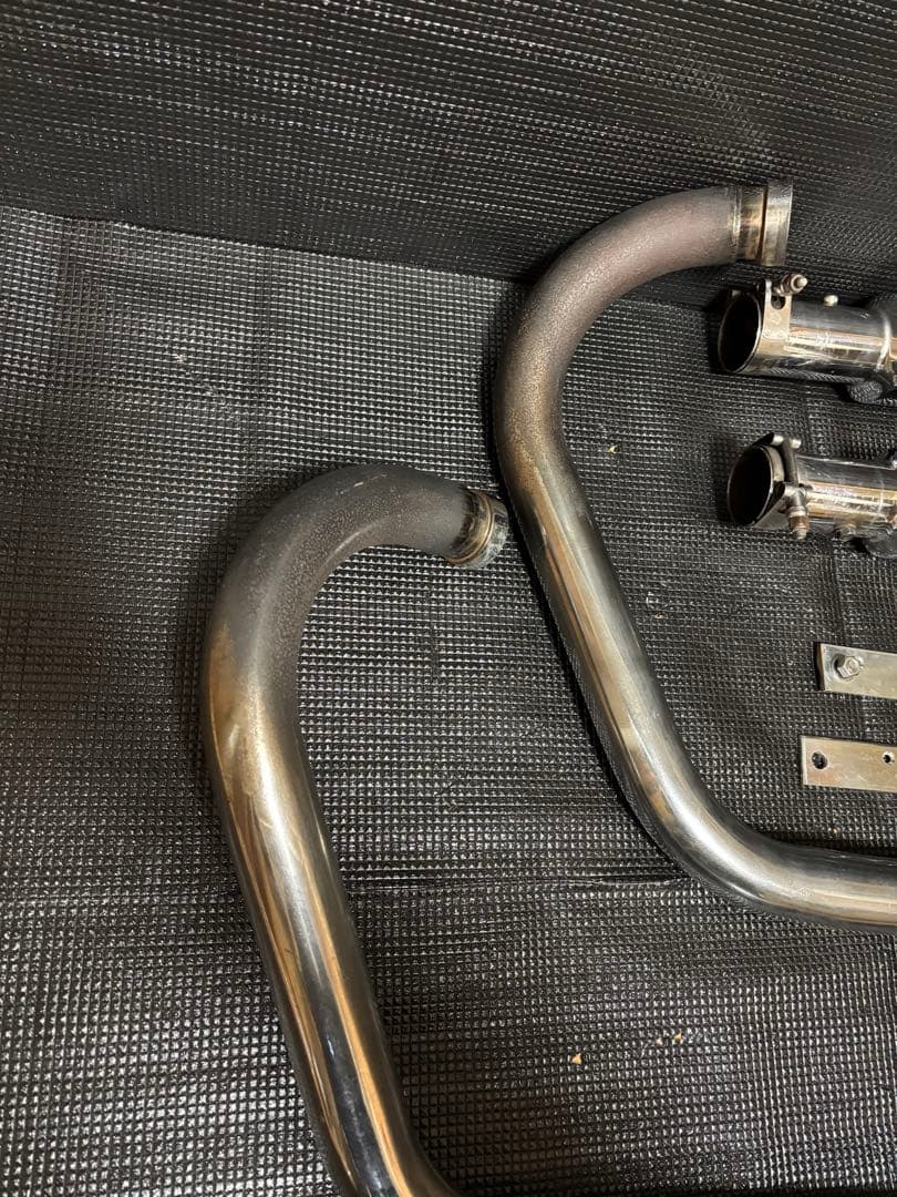 W650 W400 モーターステージ マフラー