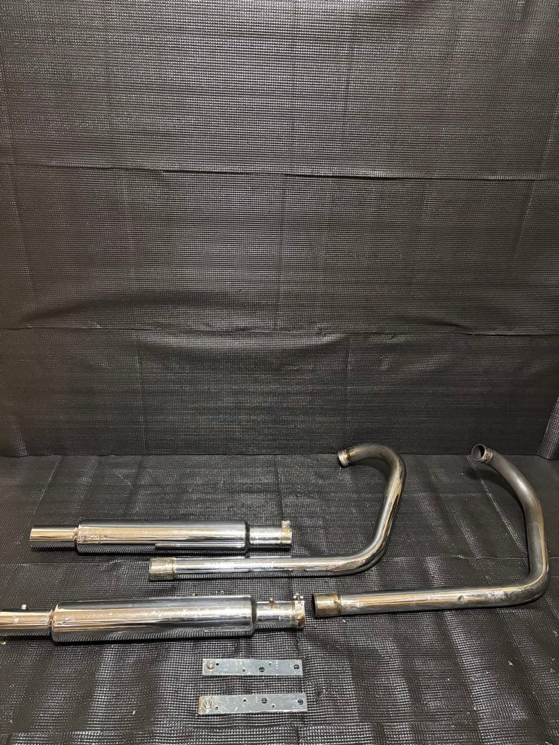 W650 W400 モーターステージ マフラー