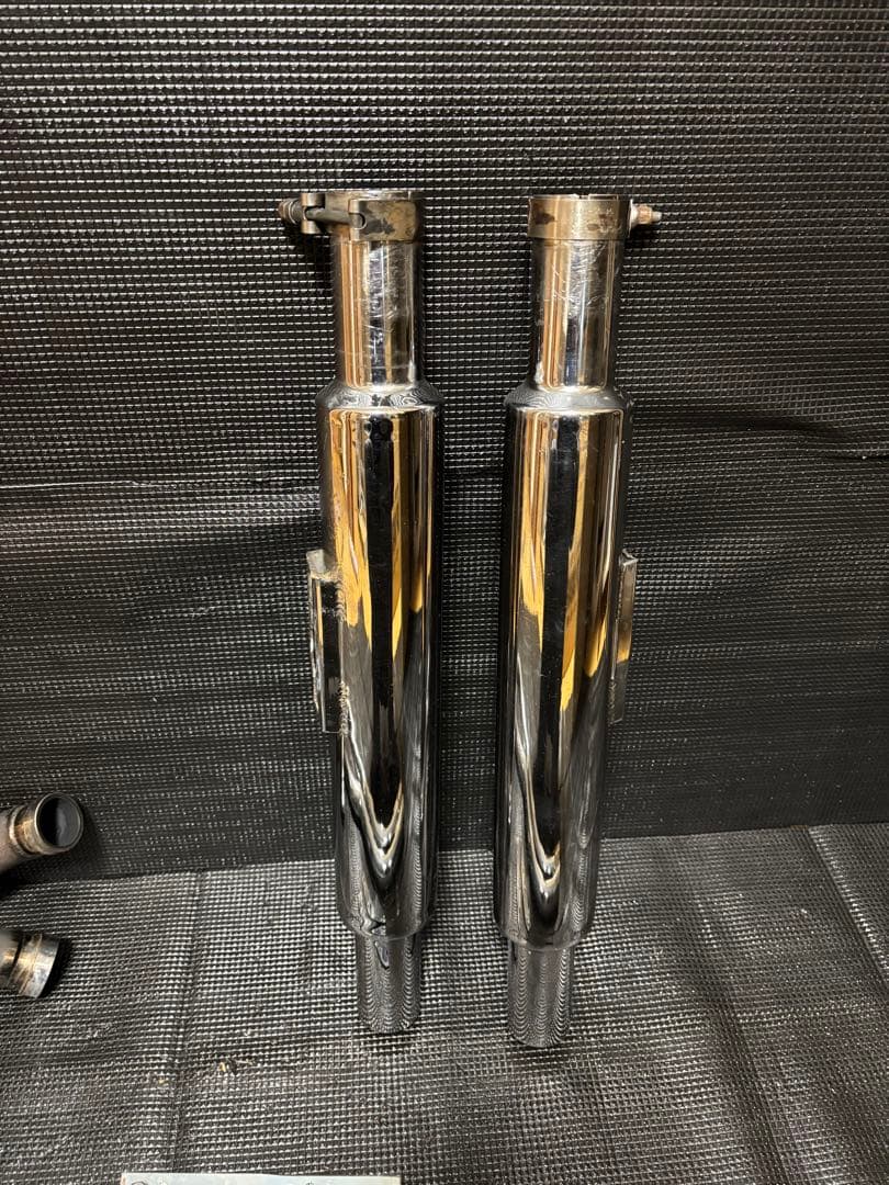 W650 W400 モーターステージ マフラー