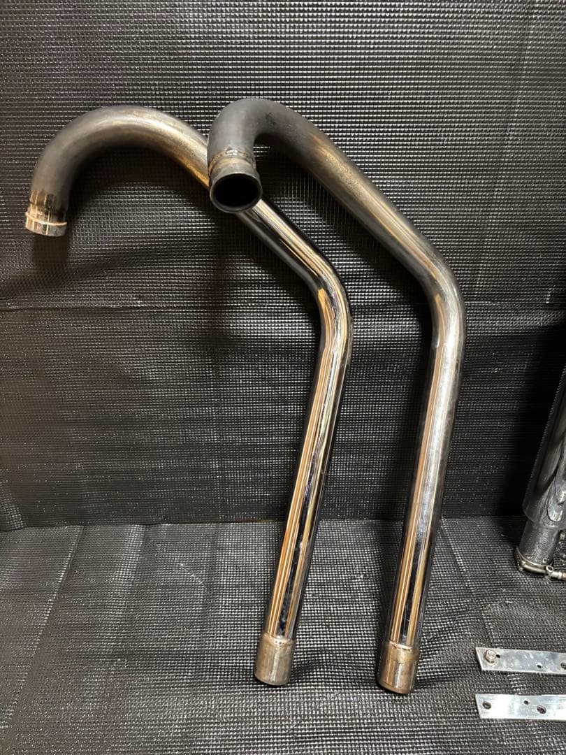 W650 W400 モーターステージ マフラー