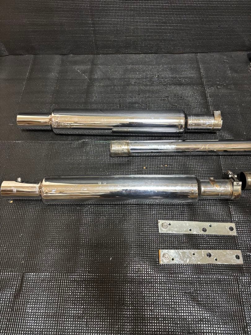 W650 W400 モーターステージ マフラー