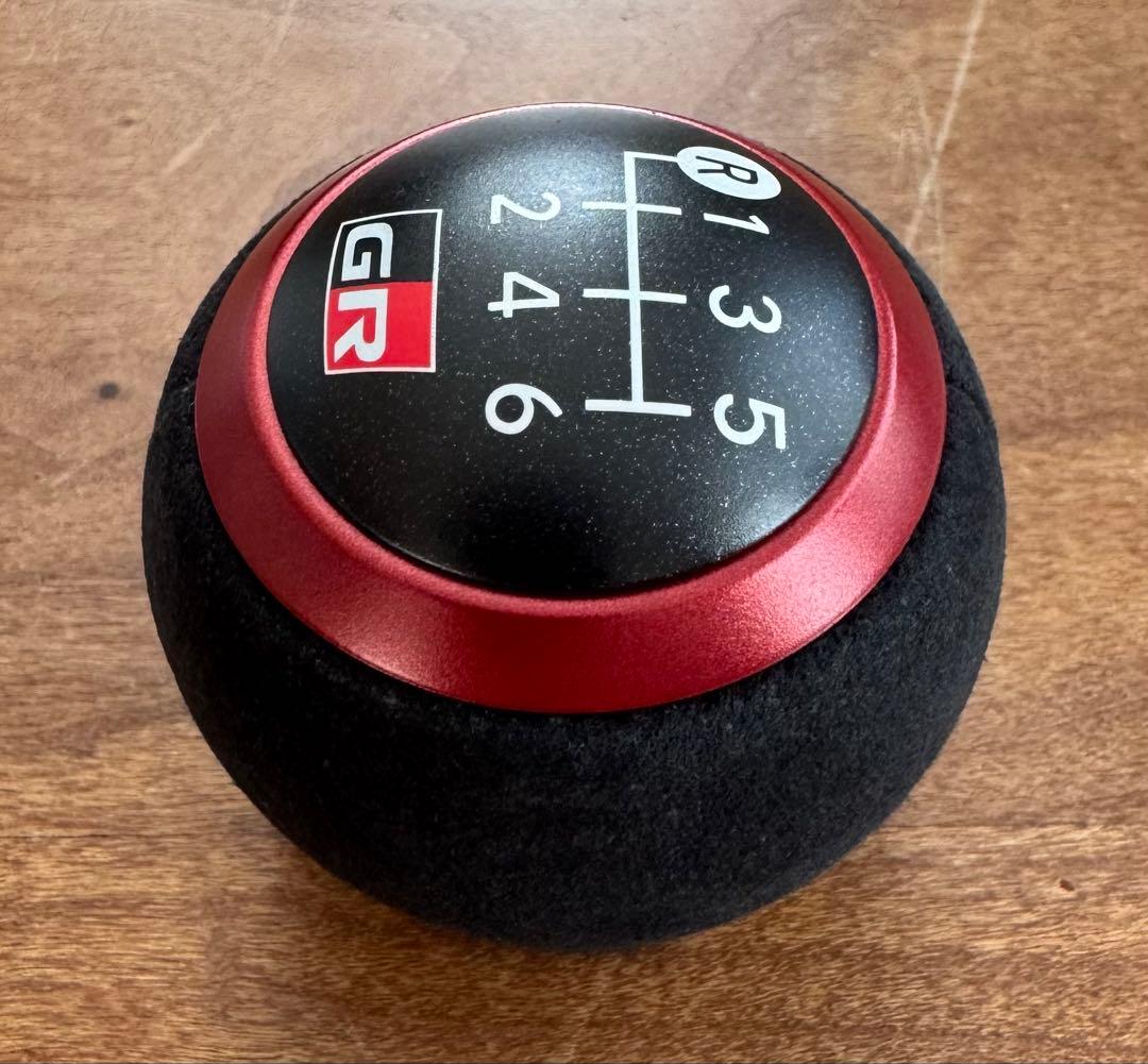 【ヤリス/GRヤリス】軽量 シフトノブ 6MT GRMN ウルトラスエード