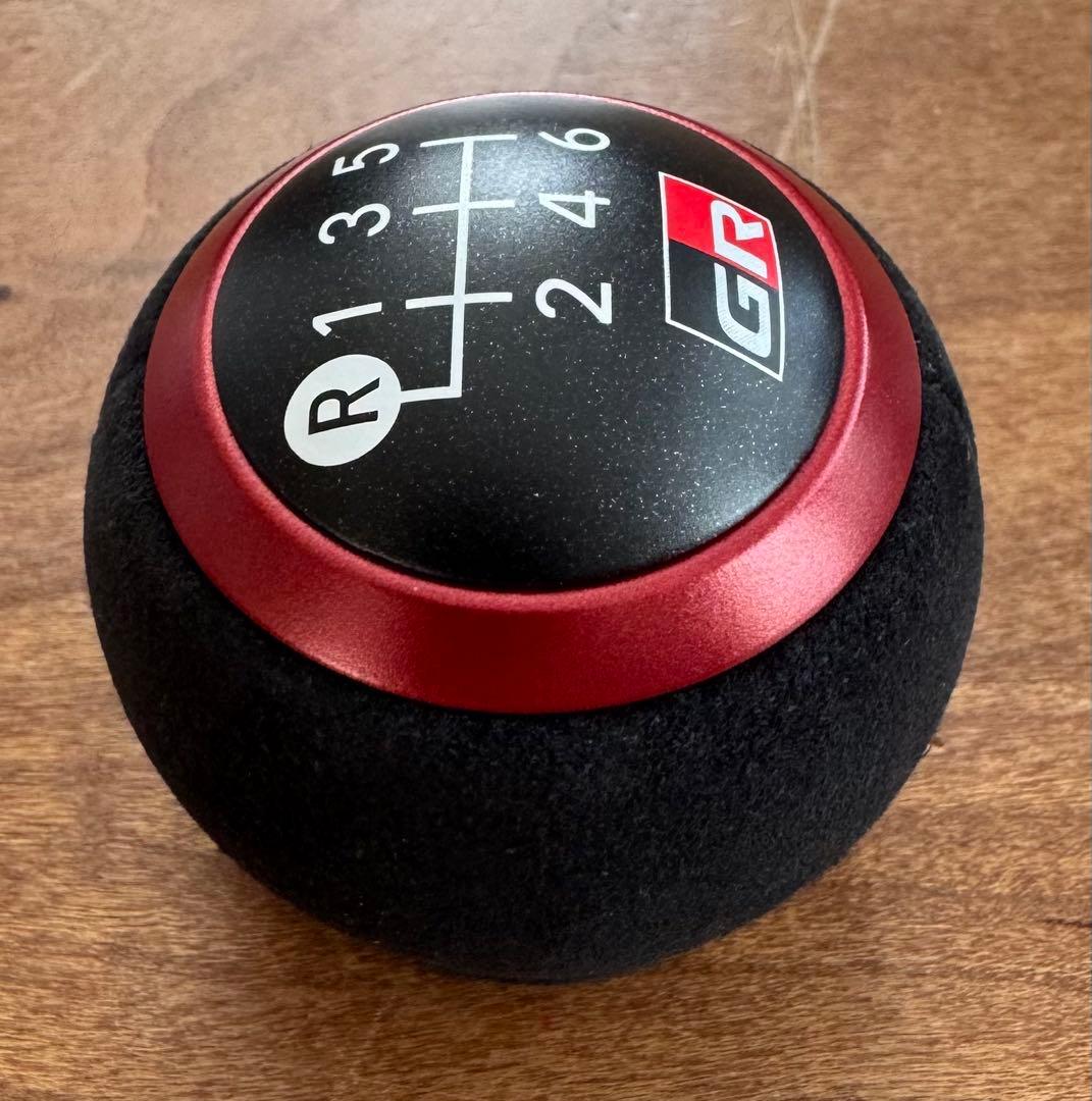 【ヤリス/GRヤリス】軽量 シフトノブ 6MT GRMN ウルトラスエード