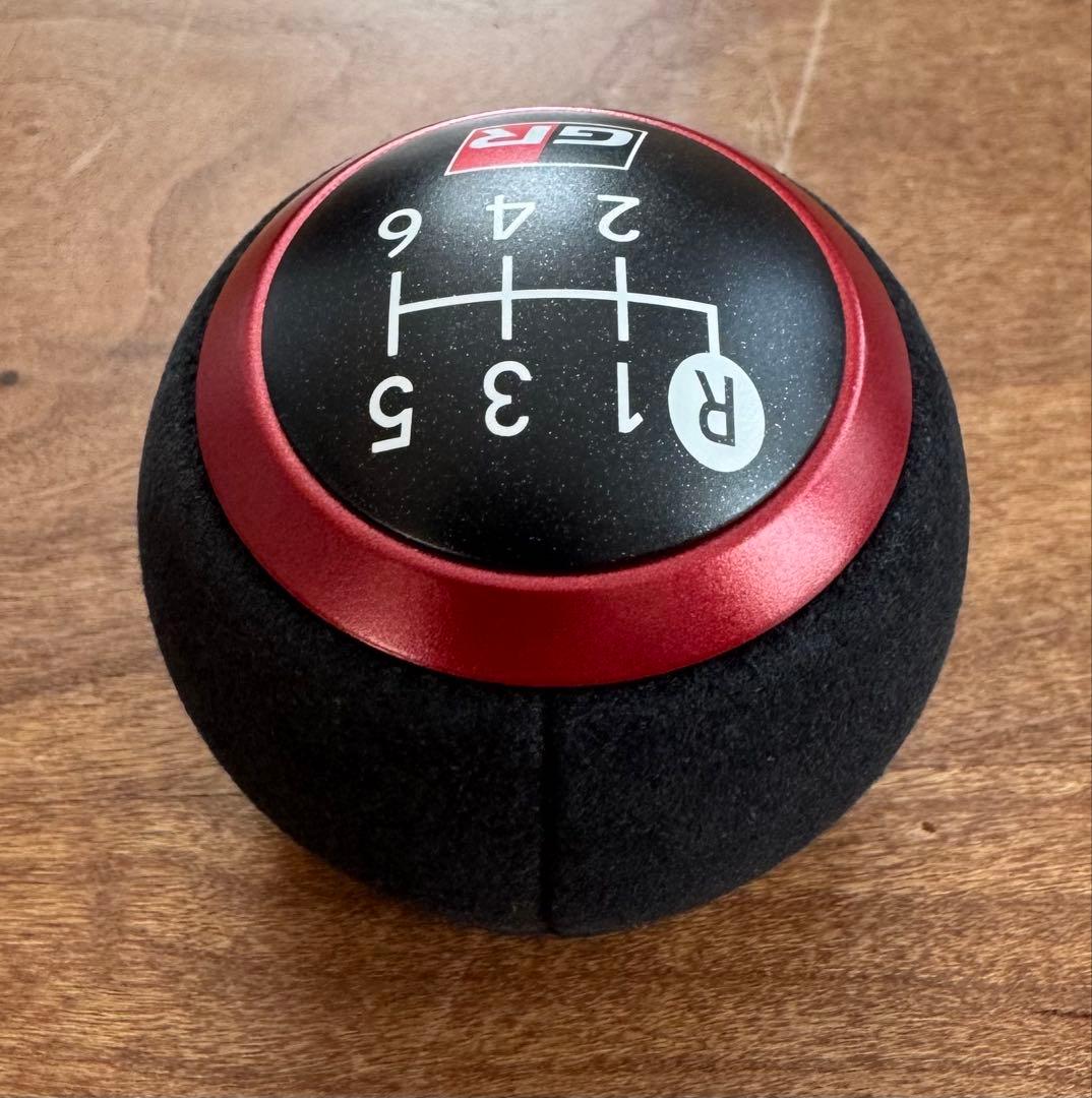 【ヤリス/GRヤリス】軽量 シフトノブ 6MT GRMN ウルトラスエード