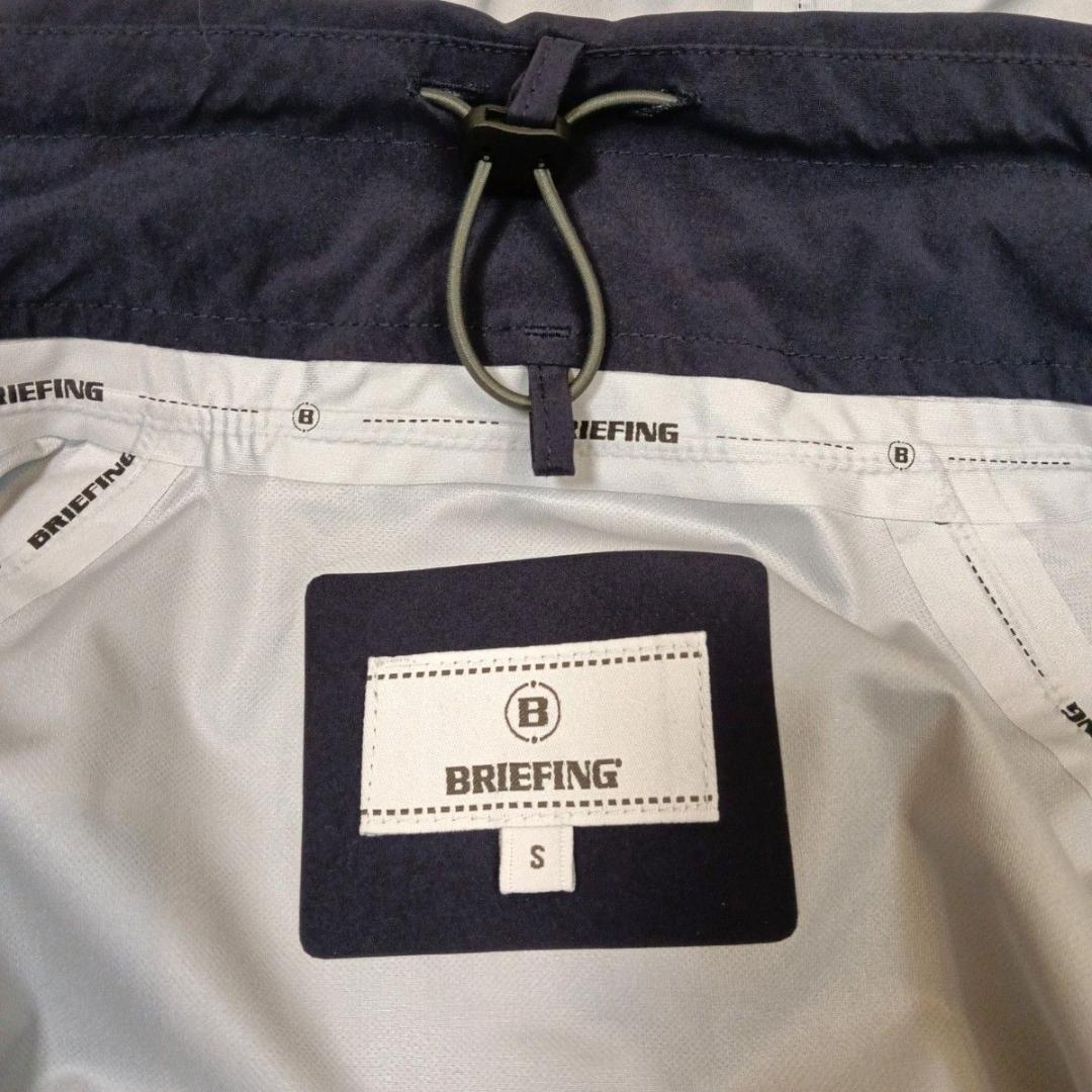 未使用！現行品！ブリーフィング　ゴルフ　レインウェア　紺　フード袖取り外し可