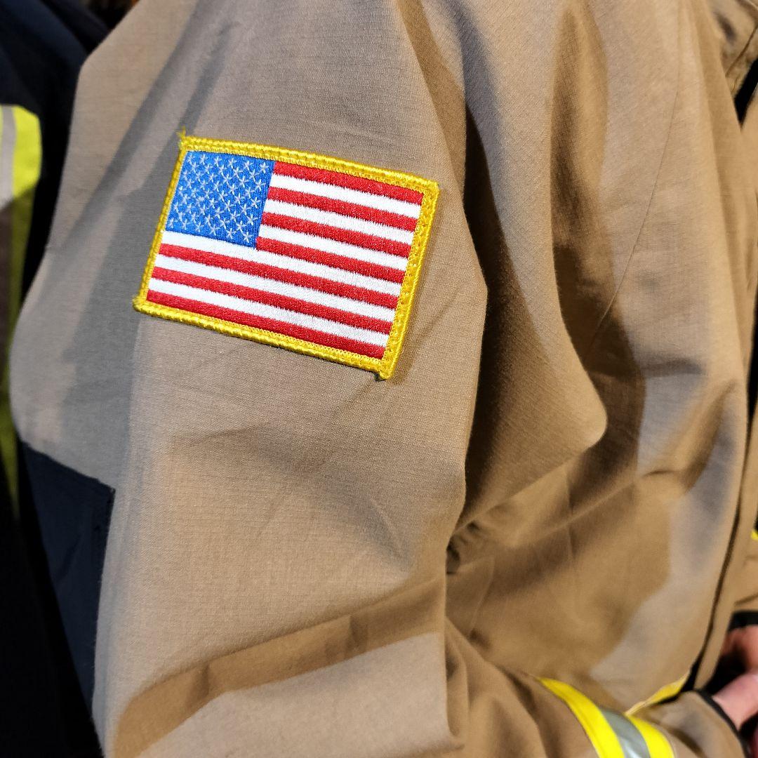 アメリカ製 美品 レスキュー ジャケット XL　防火服 ファイヤーマン 古着