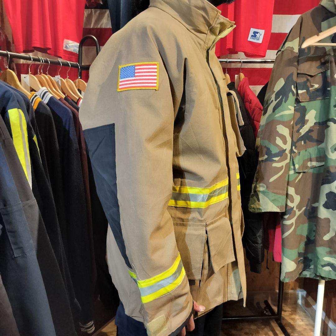 アメリカ製 美品 レスキュー ジャケット XL　防火服 ファイヤーマン 古着