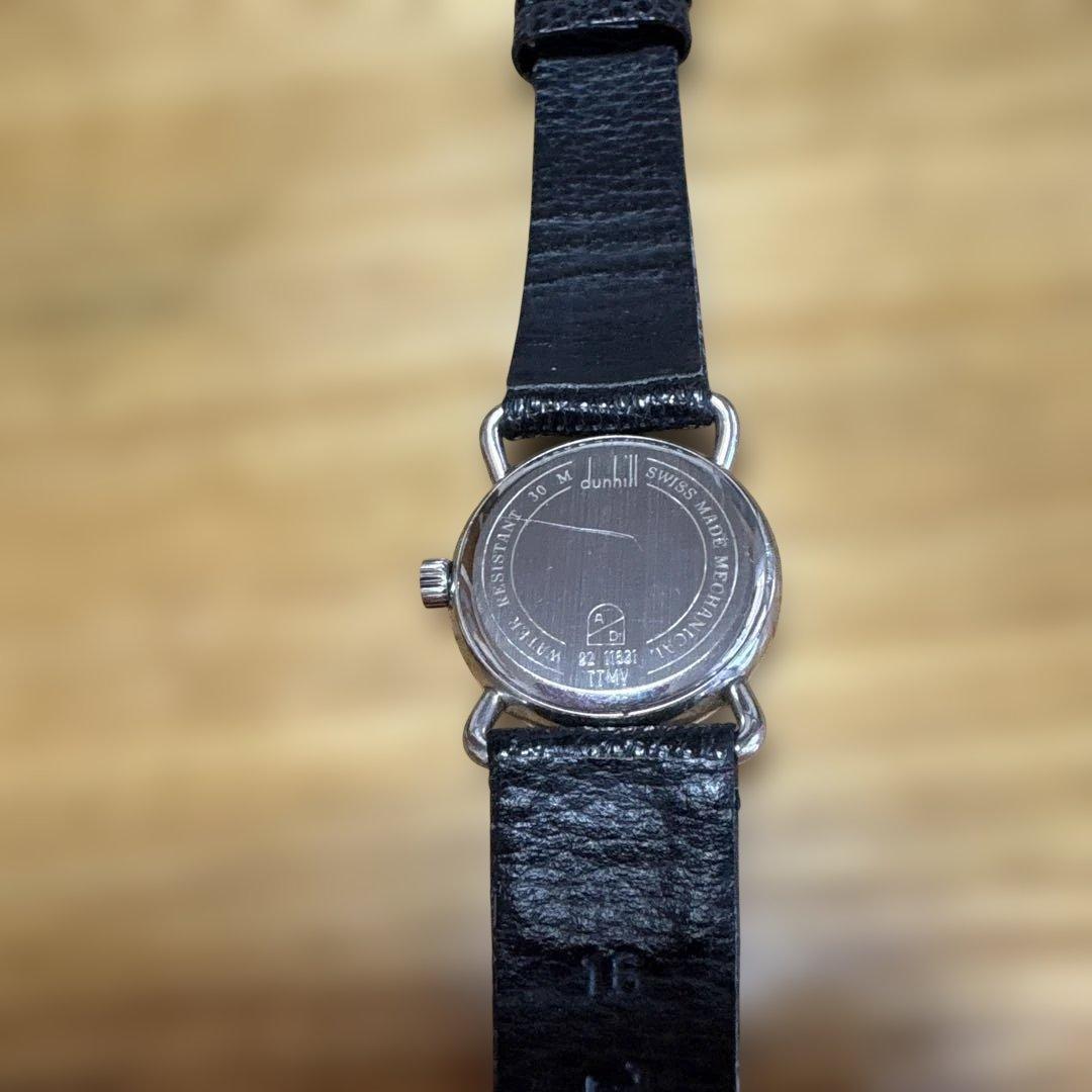 dunhill 手巻き時計 30M防水 レザー
