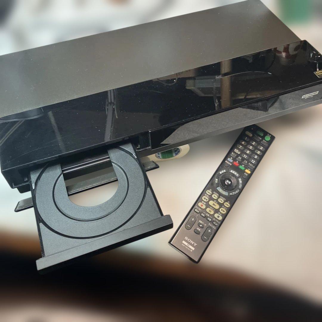 き*こ様 SONY ブルーレイレコーダー 本体付属リモコン、接続コード付き