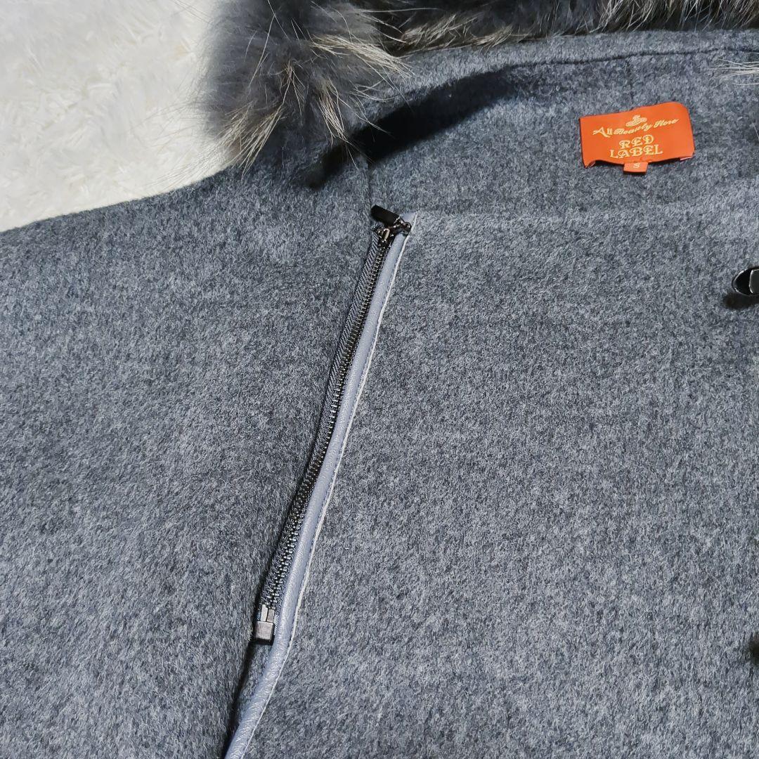 専用極美品✨ヴィヴィアンウエストウッド ポンチョ ケープ カシミヤ混 上質ファー