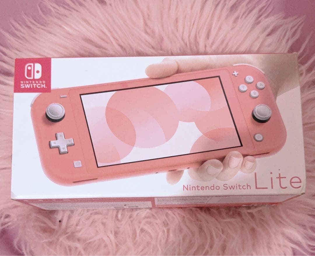 【美品】Nintendo Switch Lite ピンク 本体（おまけ付き）
